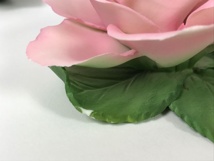 Porcelain Rose Flowers, Vase And Small Pitcher With Bowl [Photo 13]