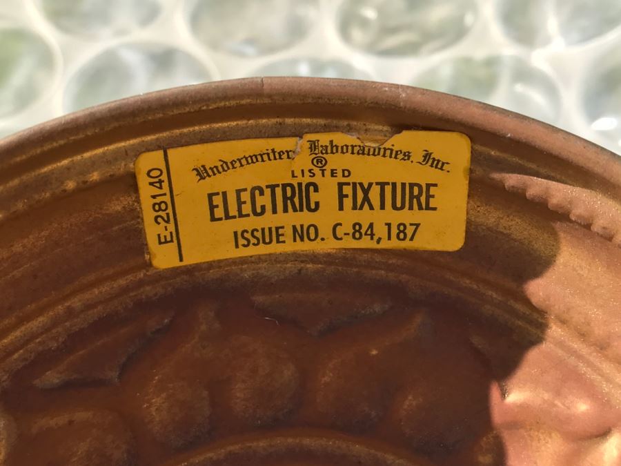 Antique Commercial Grade Mercantile Brass Ceiling Fan Hunter Fan & Motor Co - Very Heavy - Wooden Paddles Have Been Refinished [Photo 16]