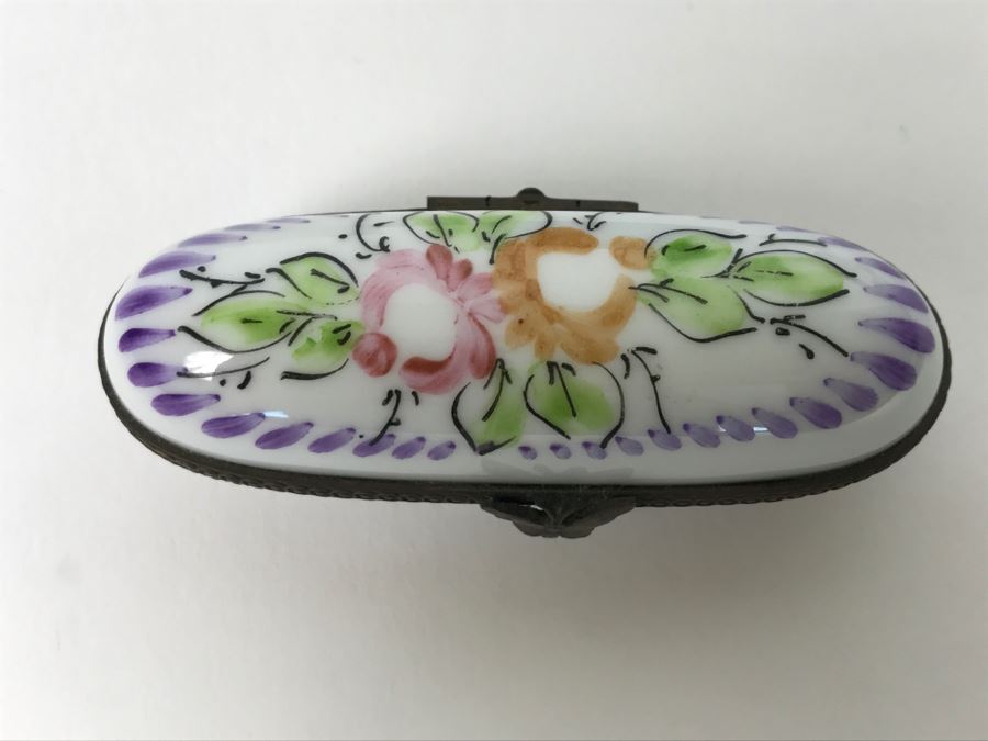 Various Trinket Boxes From Crummles & Co, Aynsley England, France, Cloisonne China [Photo 6]