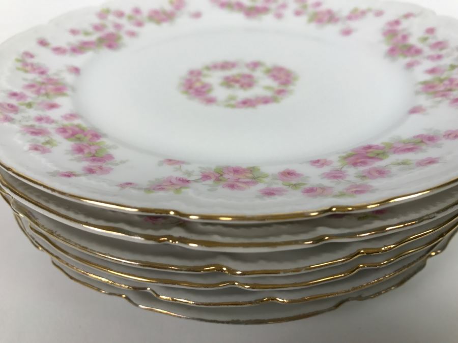 Set Of 6 Gold Rimmed Plates From Germany [Photo 3]