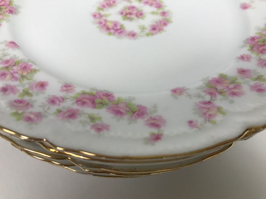 Set Of 6 Gold Rimmed Plates From Germany [Photo 6]