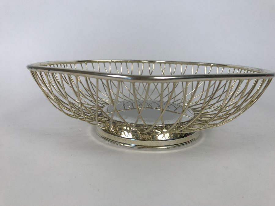 Vintage Silverplate Wire Basket [Photo 4]
