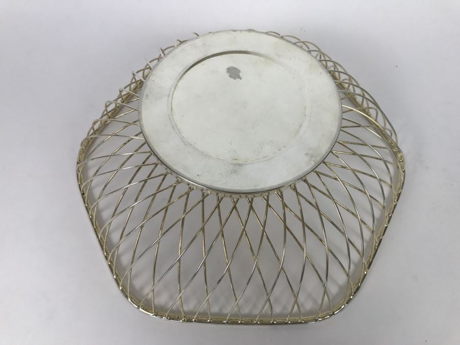 Vintage Silverplate Wire Basket [Photo 6]