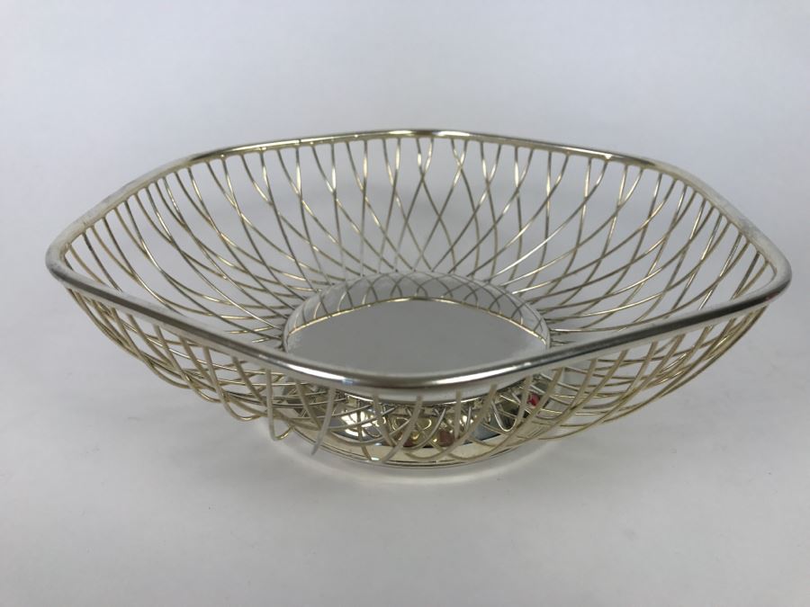 Vintage Silverplate Wire Basket [Photo 3]