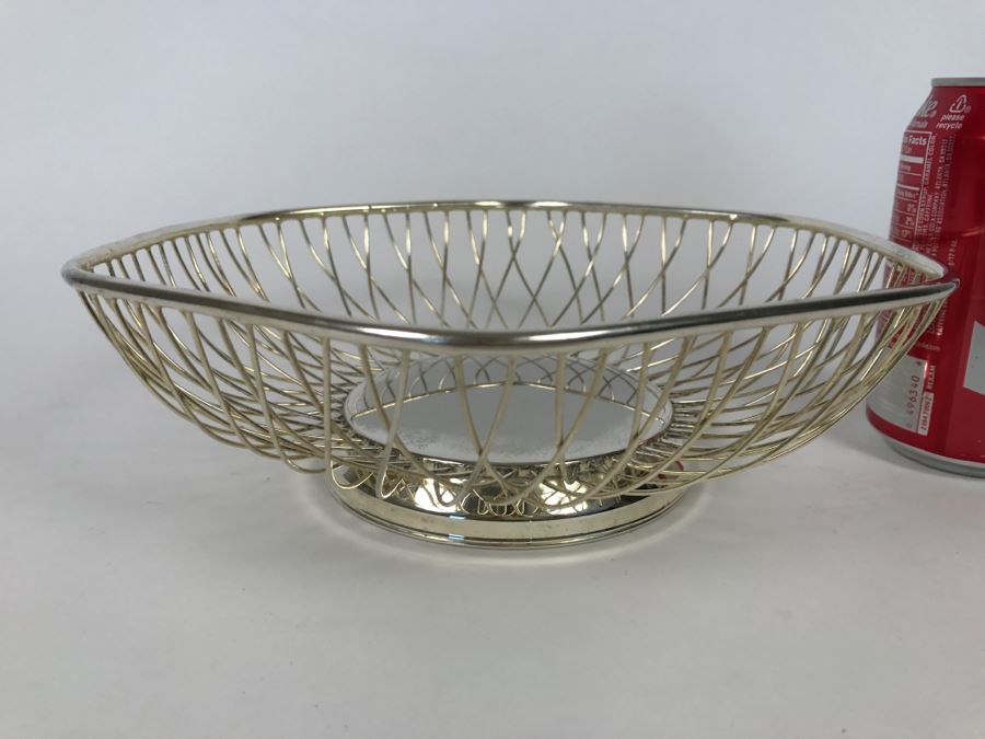 Vintage Silverplate Wire Basket [Photo 2]