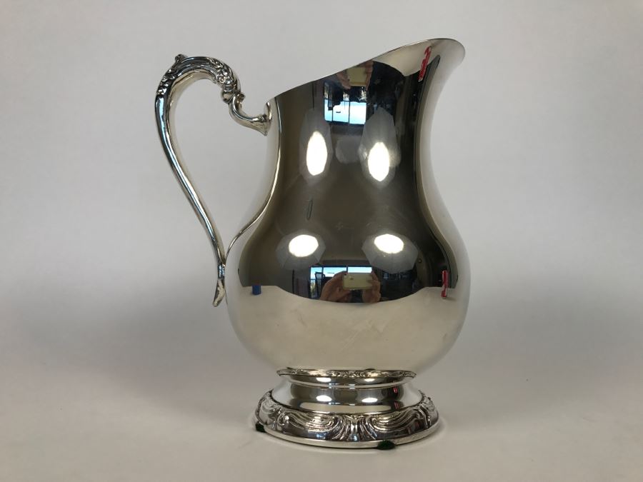 Vintage F.B. Rogers Silver Co Pitcher