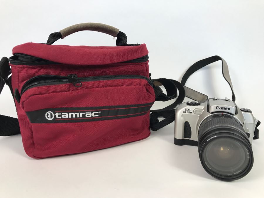 Canon EOS IX Lite With Auto Focus Lens And Tamrac Camera Bag