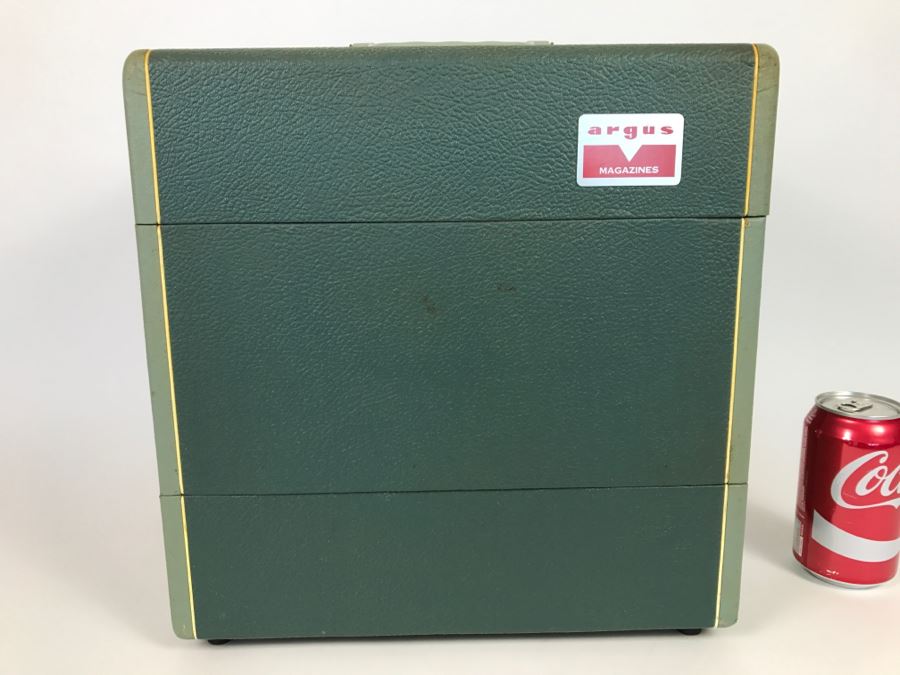 Argus Slide Magazine Holder Carrying Case With Various Slides [Photo 2]