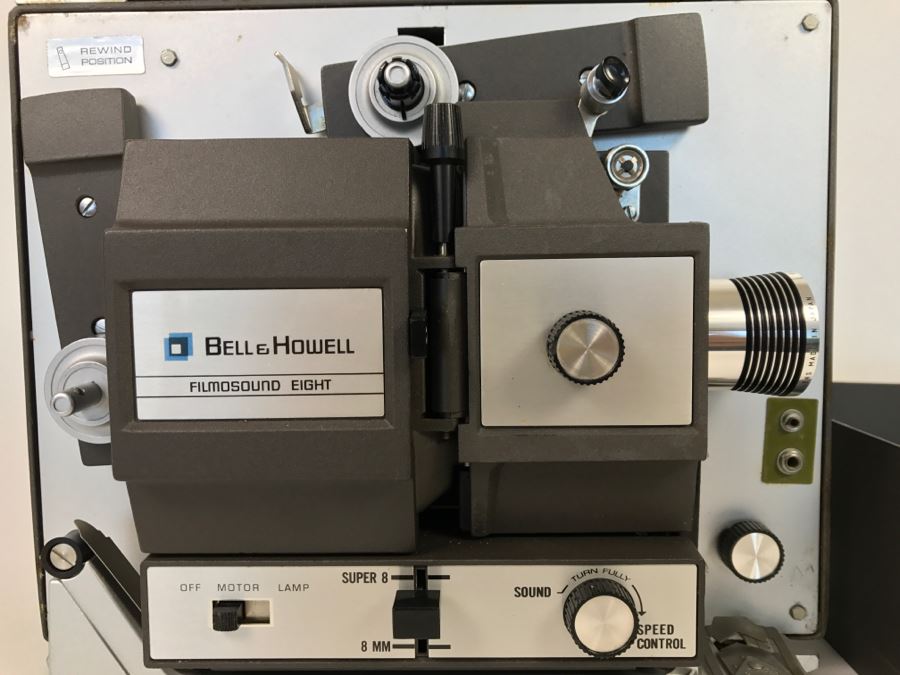Bell & Howell Autoload Filmosound Eight Super 8 And 8MM Film Projector