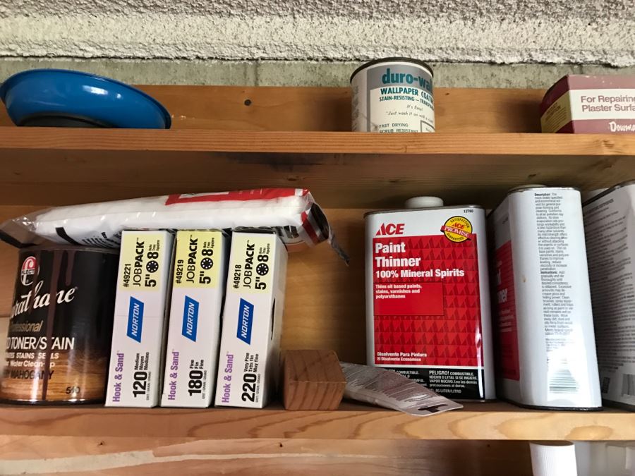 Workshop Lot With Jars Of Hardware, Nails And Various Supplies [Photo 14]