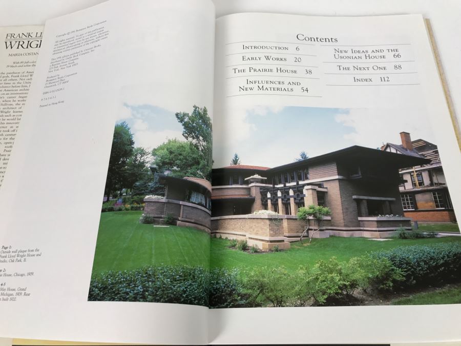 Frank Lloyd Wright By Maria Costantino - Copyright 1991 Brompton Books Corporation [Photo 5]