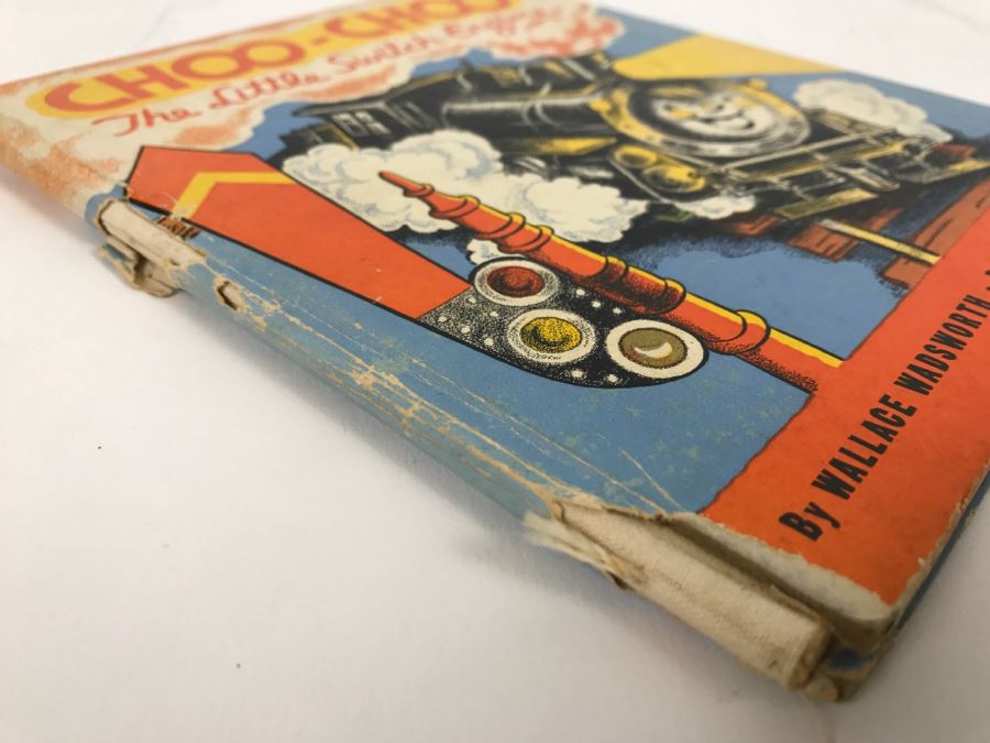 Vintage Book Choo-Choo The Little Switch Engine By Wallace Wadsworth, Pictures By Clarence Biers - Copyright 1941 By Rand McNally And Company - Edition of 1942 [Photo 2]