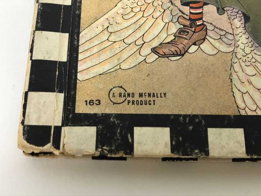 Vintage Book The Real Mother Goose Gosling Edition With Pictures By Blanche Fisher Wright - Copyright MCMXVI By Rand McNally And Company [Photo 2]