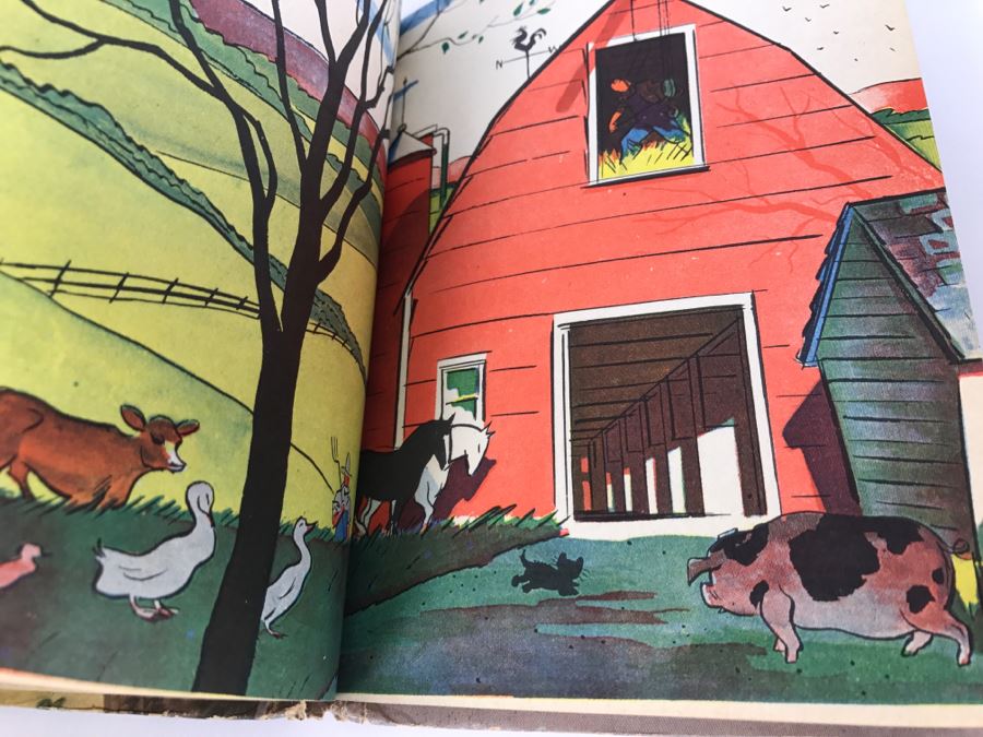 Vintage Book Blacky By C.M. Bartrug Pictures By Charles E. Bracker, Copyright MCMXL McLoughlin Brothers, Inc [Photo 7]