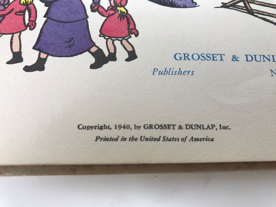 Vintage Book Mother Makes Christmas Story By Cornelia Meigs Pictures By Lois Lenski, A Story Parade Picture Book - Copyright 1940 By Grosset And Dunlap, Inc [Photo 4]