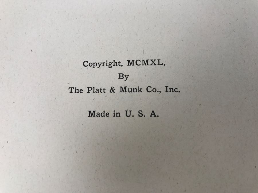 Vintage Book Sally Goes Shopping Alone By Louise Eppenstein Illustrated By Esther Friend, Copyright MCMXL By The Platt And Munk Co, Inc [Photo 4]