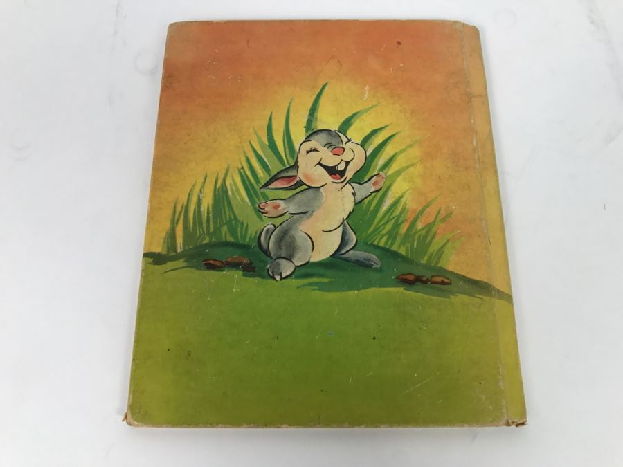 Vintage Book Walt Disney’s Thumper - Grosset And Dunlap Publishers - Copyright 1941, 1942 By Walt Disney Productions  [Photo 3]