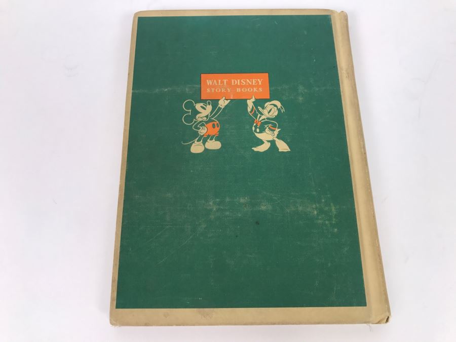 Vintage Book School Days In Disneyville By Walt Disney And Caroline D. Emerson, Illustrated By The Walt Disney Studio - Copyright 1939 By Walt Disney Productions [Photo 5]