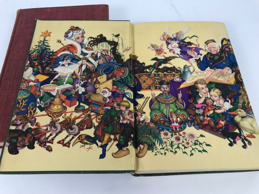 Vintage Books - Andersen’s Fairy Tales By Hans Christian Andersen Illustrated By Arthur Szyk And Grimm’s Fairy Tales by The Brothers Grimm Illustrated By Fritz Kredel - Both Copyright MCMXLV By Grosset and Dunlap, Inc [Photo 4]
