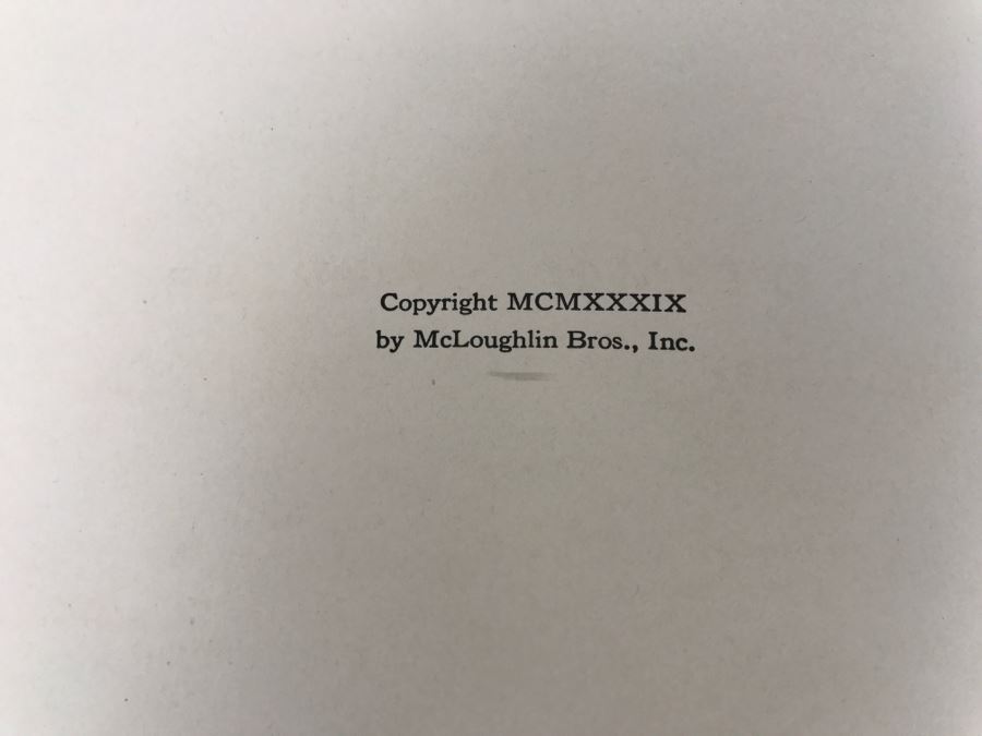 Vintage Books - Bedtime Stories For Wide Awake Children Copyright MCMXXXIX, Round The Mulberry Bush By Marion L. McNeil Copyright MCMXXXIII, And Three Famous Stories Illustrated By Mary Ellisworth Copyright 1941 [Photo 17]