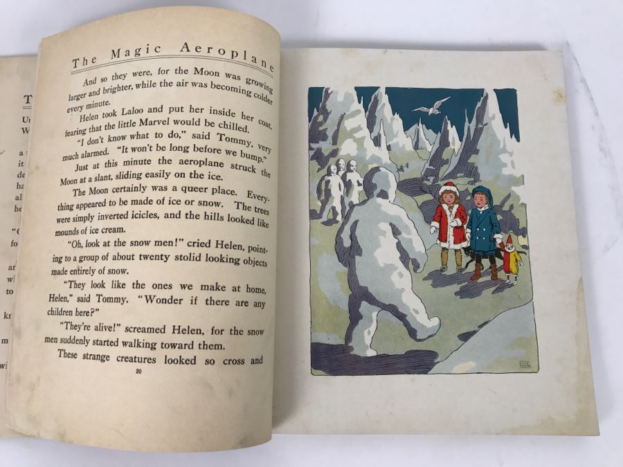 The Magic Aeroplane By Mrs L.R.S. Henderson Illustrated By Emile A. Nelson - Copyright 1911 By The Reilly And Britton Company [Photo 9]