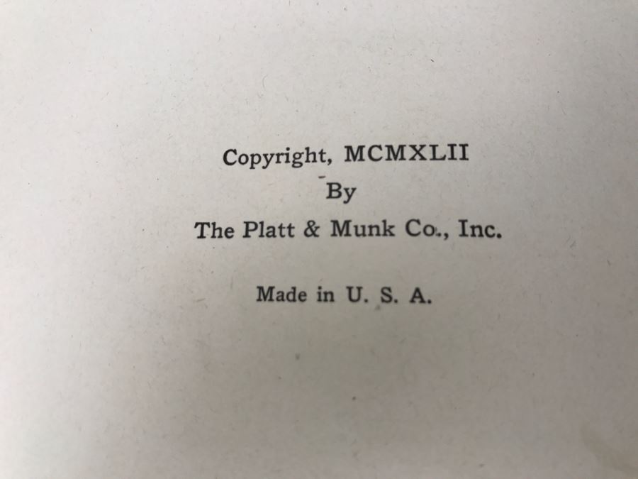 Vintage Book Turky Trott And The Black Santa By Kate Gambold Dyer Illustrated By Janet Robson - Copyright MCMXLII By The Platt And Munk Company, Inc [Photo 7]