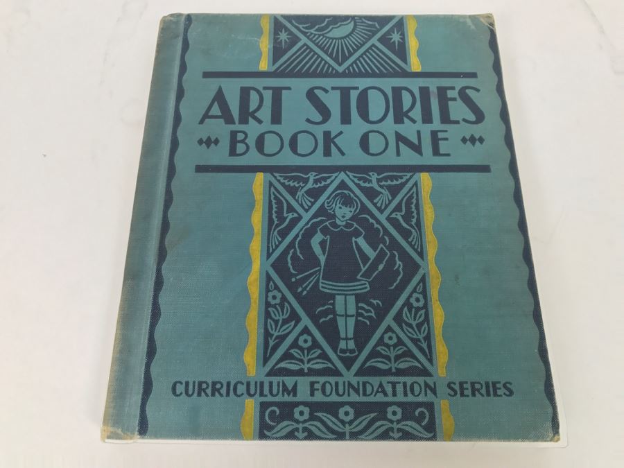 Vintage Book Art Stories Book One Curriculum Foundation Series By William G. Whitford, Edna B Liek, And William S Gray - Copyright 1933, 1934 By Scott, Foresman And Company [Photo 1]