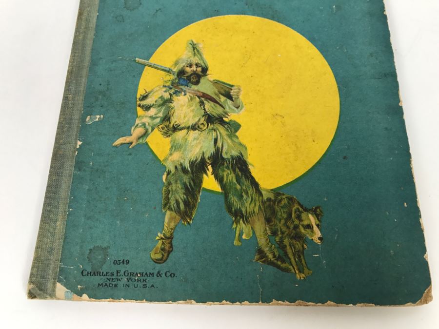 Vintage Book Robinson Crusoe - Charles E Graham And Company [Photo 2]