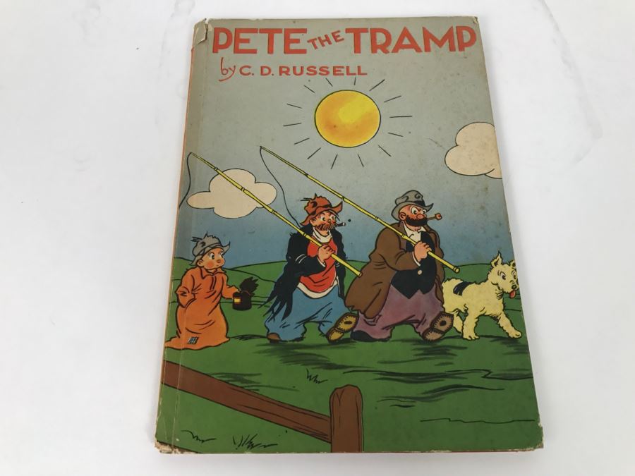 Vintage Book Pete The Tramp By C.D. Russell - Copyright 1945 King Features Syndicate Inc - John Martin’s House, Inc [Photo 1]