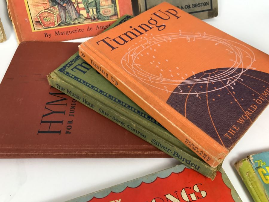 Assorted Vintage Books - Lot of 16 Including Black Beauty, The Angora Twins, Music Books, and First Aid Books Among Others [Photo 11]