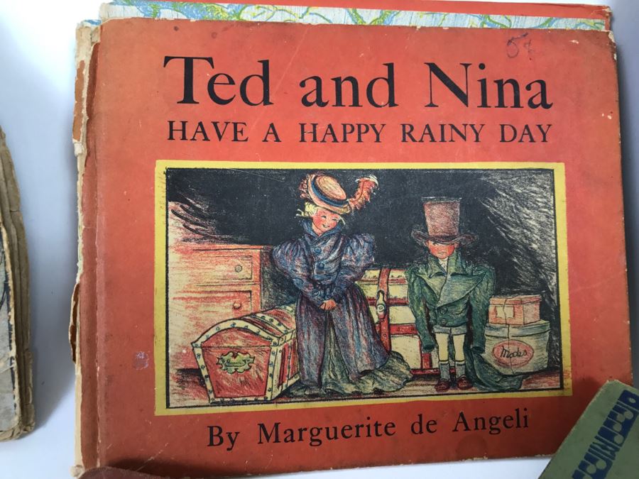 Assorted Vintage Books - Lot of 16 Including Black Beauty, The Angora Twins, Music Books, and First Aid Books Among Others [Photo 14]