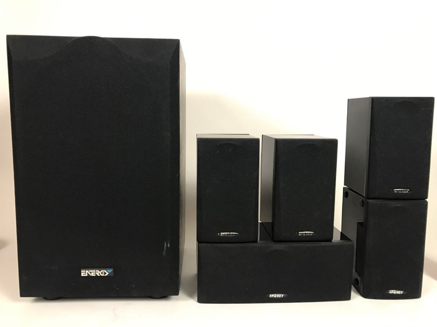 Energy 5.1 Take Classic Home Theater Surround Sound Speakers 5 Speakers Plus Powered Subwoofer [Photo 1]