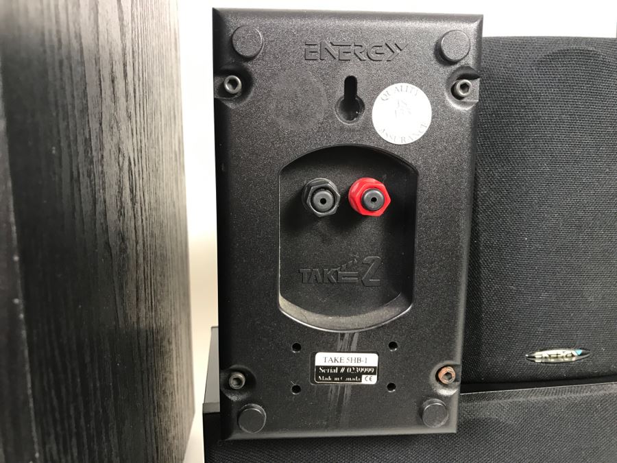 Energy 5.1 Take Classic Home Theater Surround Sound Speakers 5 Speakers Plus Powered Subwoofer [Photo 5]