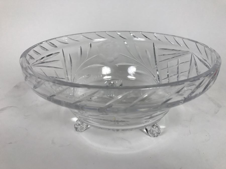 Footed Cut Glass Bowl [Photo 2]