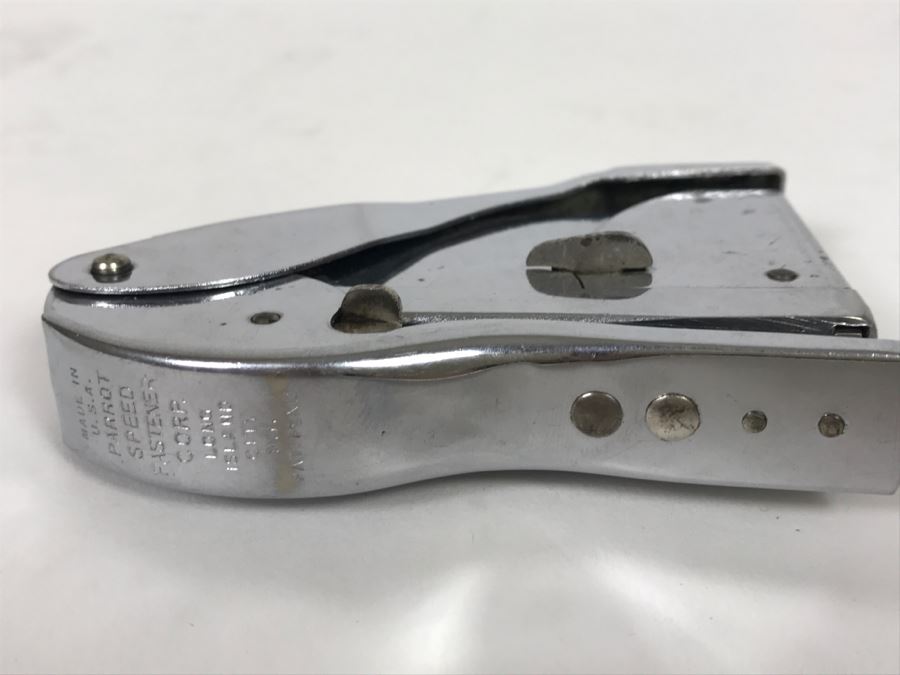 Vintage 3-P Speed Fastener Stapler Parrot Speed Fastener Corp [Photo 7]