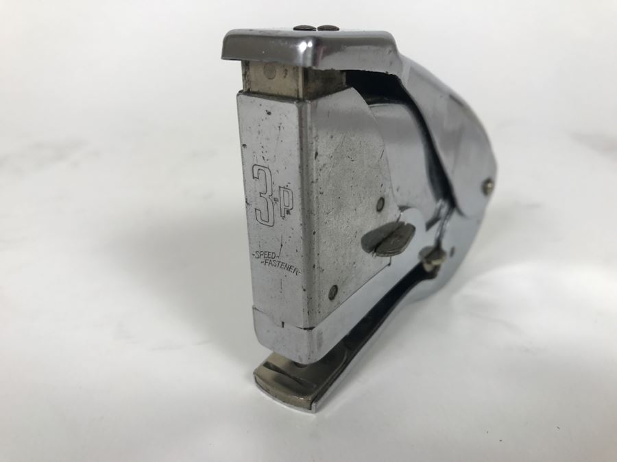 Vintage 3-P Speed Fastener Stapler Parrot Speed Fastener Corp [Photo 3]