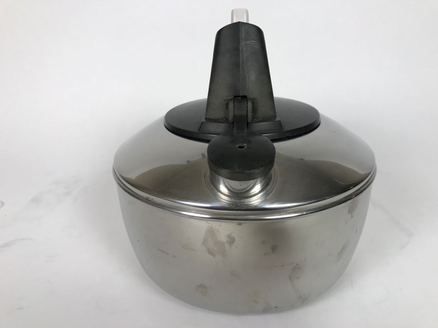 Vintage Stainless Steel Revere Ware Teapot [Photo 3]