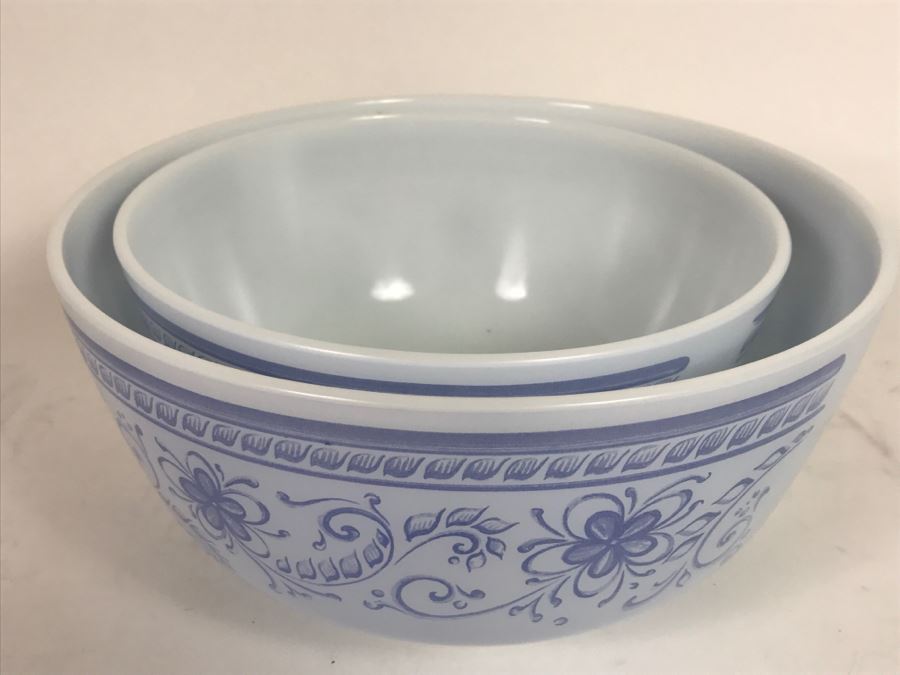 Set Of 2 PYREX Nesting Mixing Bowls [Photo 2]