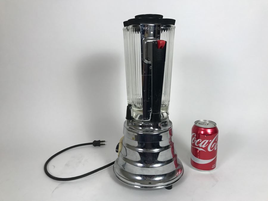 Vintage Chrome Mid Century Waring Imperial Bar Blender 2 Speed [Photo 5]