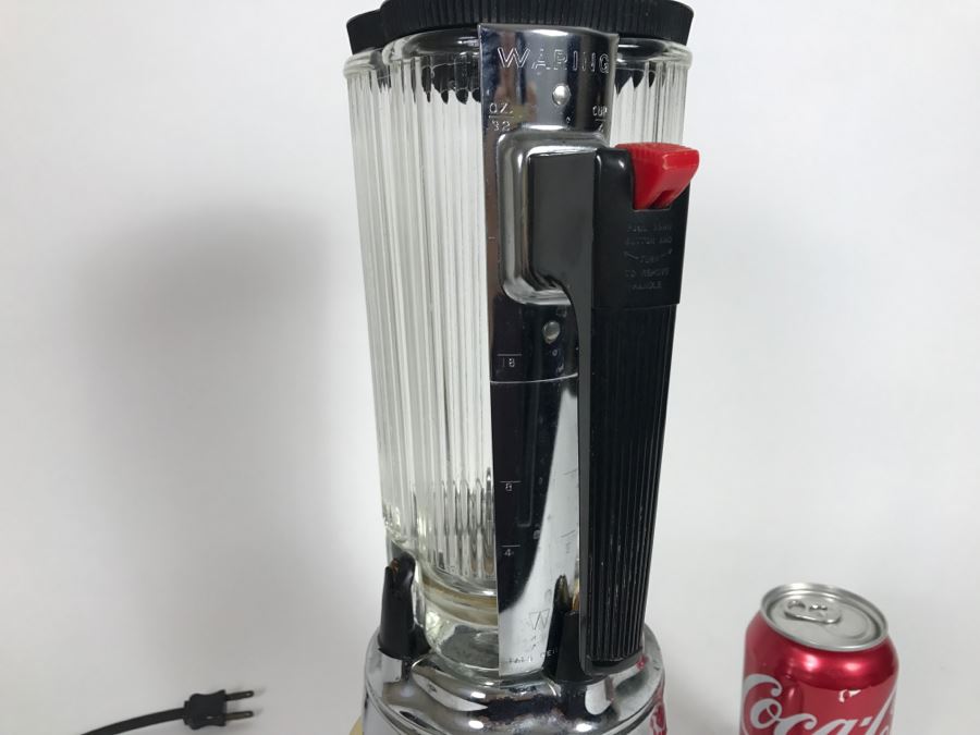 Vintage Chrome Mid Century Waring Imperial Bar Blender 2 Speed [Photo 6]