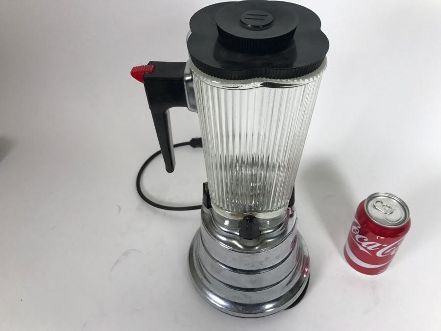 Vintage Chrome Mid Century Waring Imperial Bar Blender 2 Speed [Photo 8]