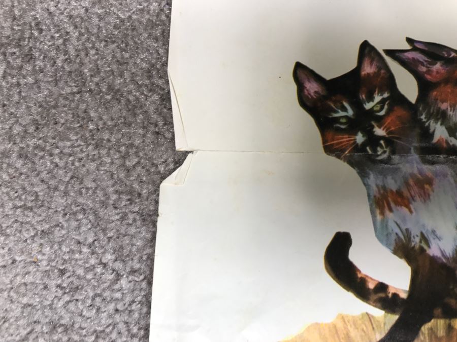 Vintage 1971 Litho Movie Poster 'The Incredible 2 Headed Transplant' - Some Edge Tears 71 Of 116 [Photo 20]