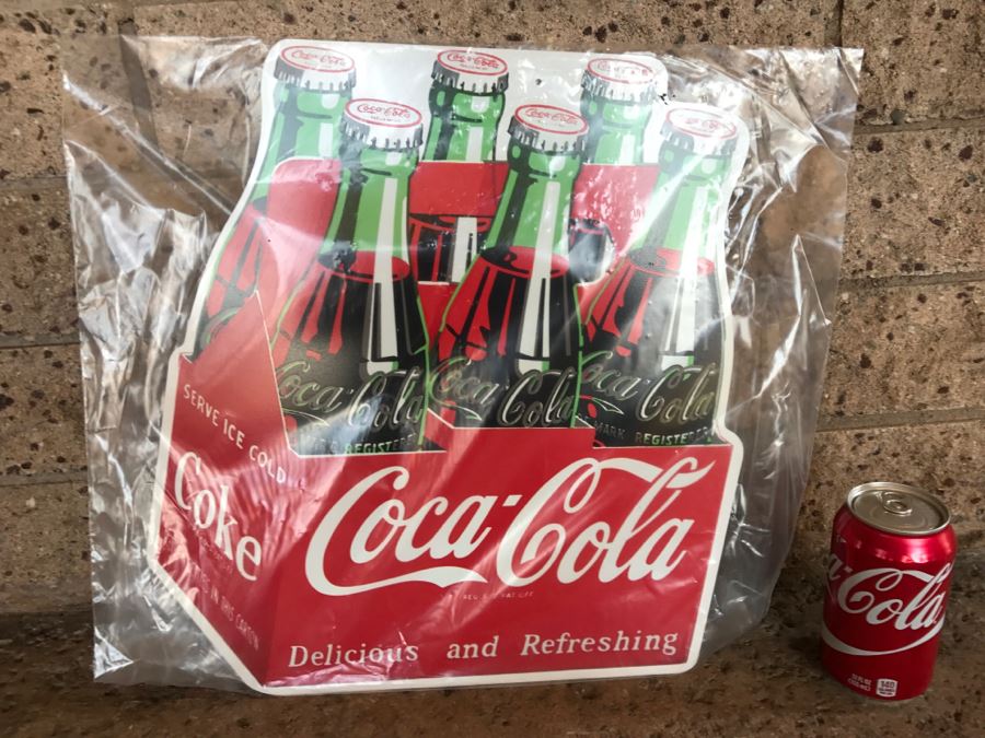 Official Coca-Cola Licensed Metal Coca-Cola Advertising Sign [Photo 2]