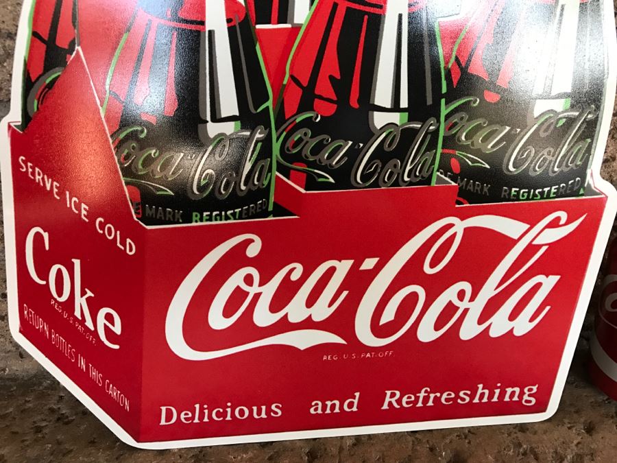 Official Coca-Cola Licensed Metal Coca-Cola Advertising Sign [Photo 5]