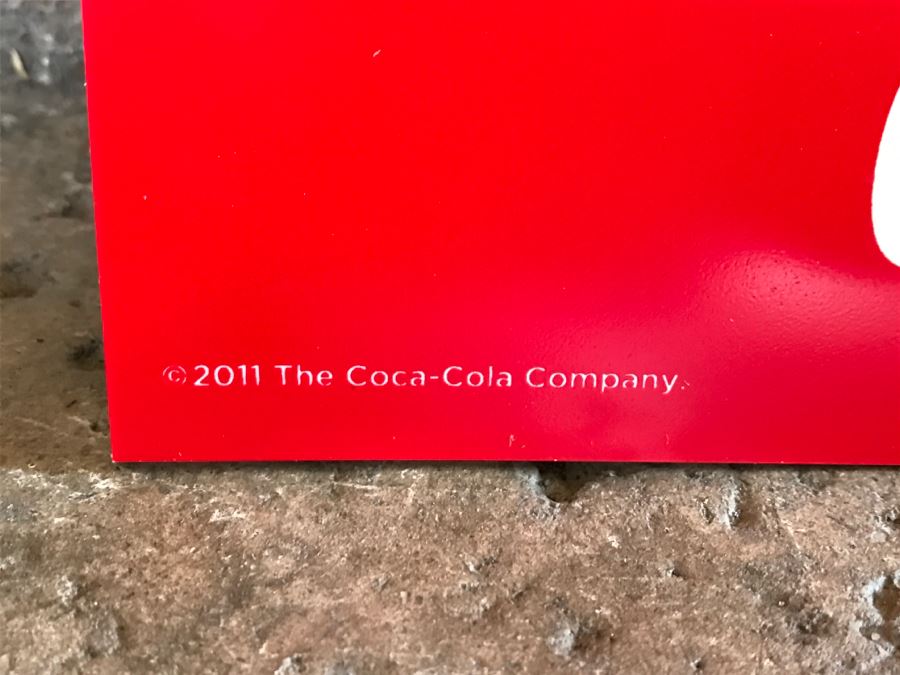 Official Coca-Cola Product Open/Close 2-Sided Flip Sign [Photo 7]