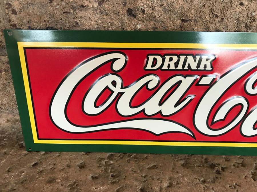 Official Coca-Cola Licensed Metal Coca-Cola Advertising Sign [Photo 4]