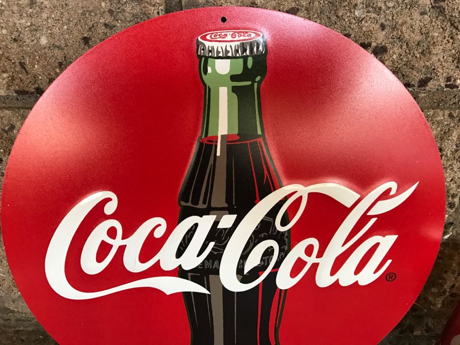 Official Coca-Cola Licensed Metal Coca-Cola Advertising Sign [Photo 5]