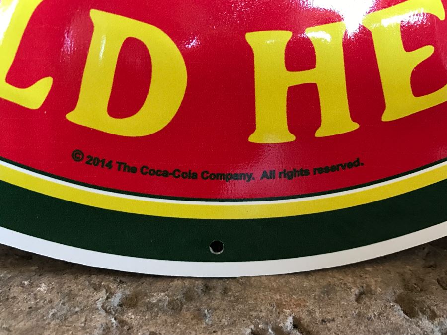 Official Coca-Cola Licensed Metal Coca-Cola Advertising Sign [Photo 5]