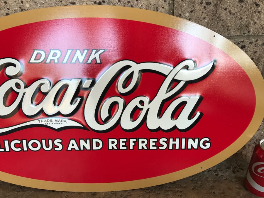 Official Coca-Cola Licensed Metal Coca-Cola Advertising Sign [Photo 5]