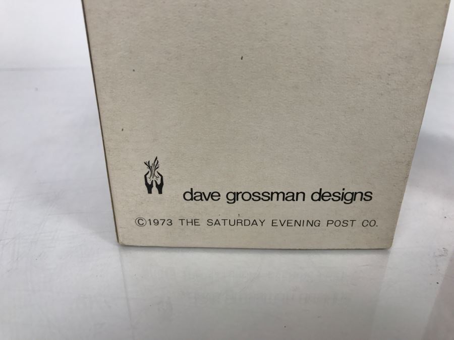 Vintage 1973 Norman Rockwell Figurine The Saturday Evening Post Dave Grossman Designs With Original Box Redhead [Photo 3]